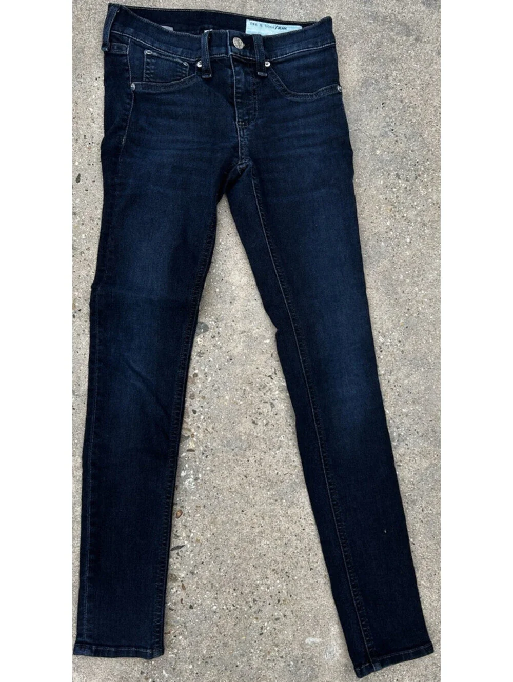 Rag & Bone Jeans Women 25W x 26L Skinny Dark Blue Wash